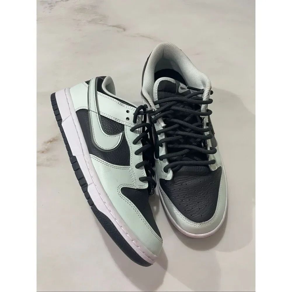 Nike Dunk Low Retro PRM sneakers in a Smoke Grey and Barely Green colorway Size